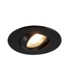 Spot încastrat baie negru modern, Jill, IP65