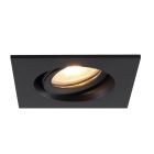 Spot încastrat baie negru din aluminiu, Jorin, IP65