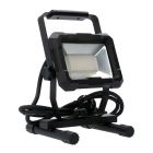 Lampă de lucru neagră din aluminiu, Branko, 30W, LED 4000K, IP65