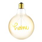 Lampă LED E27 cu filament reglabil, G125, 4.5W, 1800K (lumină lumânare)