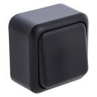 Întrerupător Q-Link cu montare aparentă, negru