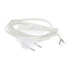 Cablu de conectare Q-Link max 1200w 2 x 0,75 mm. 1,8 m alb cu întrerupător