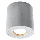 Aplică tavan din beton gri, Amely
