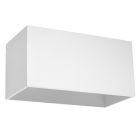 Aplică de perete up down din aluminiu albă, Andro