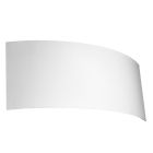 Aplică de perete up down din aluminiu albă, Jorgo
