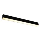 Aplică de perete din aluminiu neagră, Mascha, 22W, LED 3000K