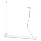 Lustră din aluminiu albă, Mascha, 31W, LED 3000K