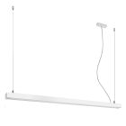 Lustră din aluminiu albă, Mascha, 48W, LED 3000K