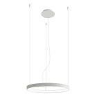 Lustră din aluminiu albă, Ringo, 50W, LED 3000K