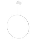 Lustră din aluminiu albă, Ringo, 70W, LED 3000K