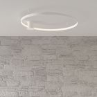 Lampă de tavan din aluminiu albă, Ringo, 30W, LED 3000K
