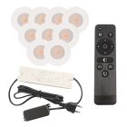 Spot încastrat pentru foișor din aluminiu alb, Dico, 3W, LED 2700K, IP65, con telecomando