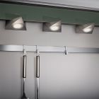 Iluminat sub dulapuri nichel din metal, Zerdali, 3W, LED 3000K, con întrerupător