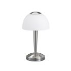 Lampă de masă clasică nichel, Daphne, 4W, LED 3000K, con întrerupător