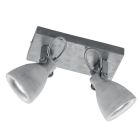 Spot LED de tavan din beton gri, Lamija