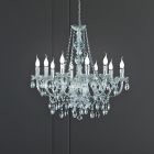 Candelabru clasic transparent, Pedra