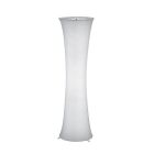 Lampadar alb din metal, Vivy, con întrerupător