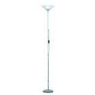Lampadar gri din plastic, Willem, con întrerupător