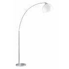Lampadar crom din plastic, Yana, con întrerupător