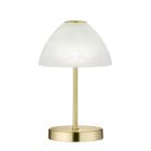 Lampă de masă modernă alamă, Aaron, 2,5W, LED 3000K, con întrerupător