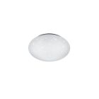 Lampă de tavan albă din plastic, Vanysia, 18W, LED 4000K, IP44