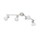 Spot LED de tavan modern nichel, Benita