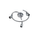 Spot LED de tavan modern argintiu, Belal