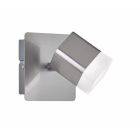Spot de perete modern nichel, Kolind, 4W, LED 3000K