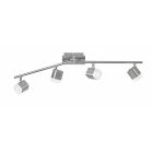 Spot LED de tavan modern nichel, Kolind, 4W, LED 3000K