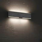 Aplică de perete up down modernă neagră, Zwier, 3W, LED reglabil de la alb cald la alb rece, con întrerupător