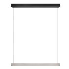 Lustră modernă nichel, Wishal, 29W, LED white switch, dimmabil în 3 trepte