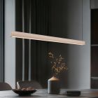 Lustră modernă bej, Wishal, 29W, LED white switch, dimmabil în 3 trepte
