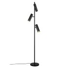 Lampadar modern negru, Sieb, con întrerupător