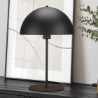 Lampă de masă modernă neagră, Fransisca, con întrerupător