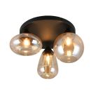 Plafonieră design chihlimbar, Ervin