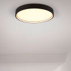 Lampă de tavan modernă neagră, Destin, 29W, LED white switch