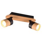 Spot LED de tavan lemn rustică, Carine