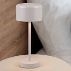 Lampă de masă modernă gri, Dustin, 1,5W, LED 3000K, cu întrerupător tactil