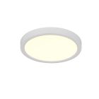 Lampă de tavan modernă albă, Zayd, 18W, LED white switch, dimmabil în 3 trepte