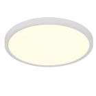 Lampă de tavan modernă albă, Zayd, 30W, LED white switch, dimmabil în 3 trepte