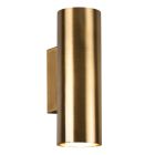 Aplică de perete up down modernă bronz, Kaso