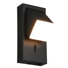 Aplică de perete modernă neagră, Lok, 3W, LED 3000K