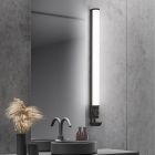 Aplică baie modernă neagră, Bernou, 21W, LED 3000K, IP44