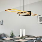 Lustră modernă alamă, Hatun, 34W, LED 3000K