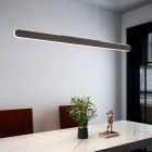 Lustră modernă neagră, Dwayn, 28W, LED reglabil de la alb cald la alb rece