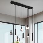 Lustră pentru masă de dining design neagră, Lahcen