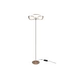 Lampadar modern alamă, Remy, 31W, LED 3000K, con întrerupător