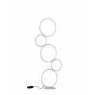 Lampadar modern alb, Robon, 36W, LED 3000K, con întrerupător