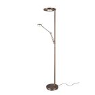 Lampă de citit modernă bronz, Yazid, 32W, LED cu nuanță de lumină reglabilă