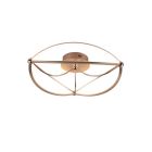 Lampă de tavan modernă alamă, Remy, 42W, LED 3000K